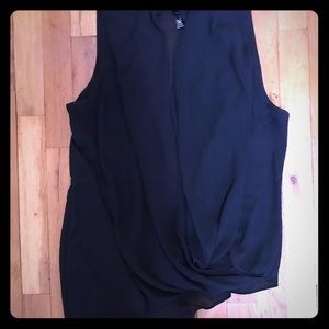 Black top with flare